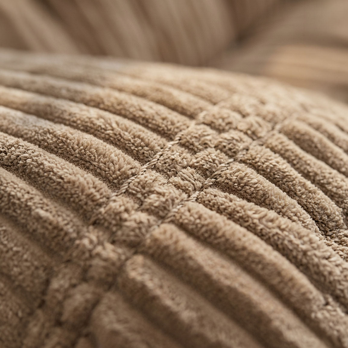 LINNEA | Cocoon Nursing Rocking Chair, Corduroy with Footrest