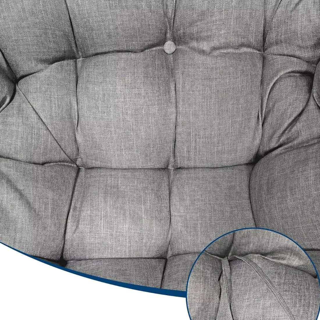 COVE | Oversized Rocking Chair, Woven Rattan