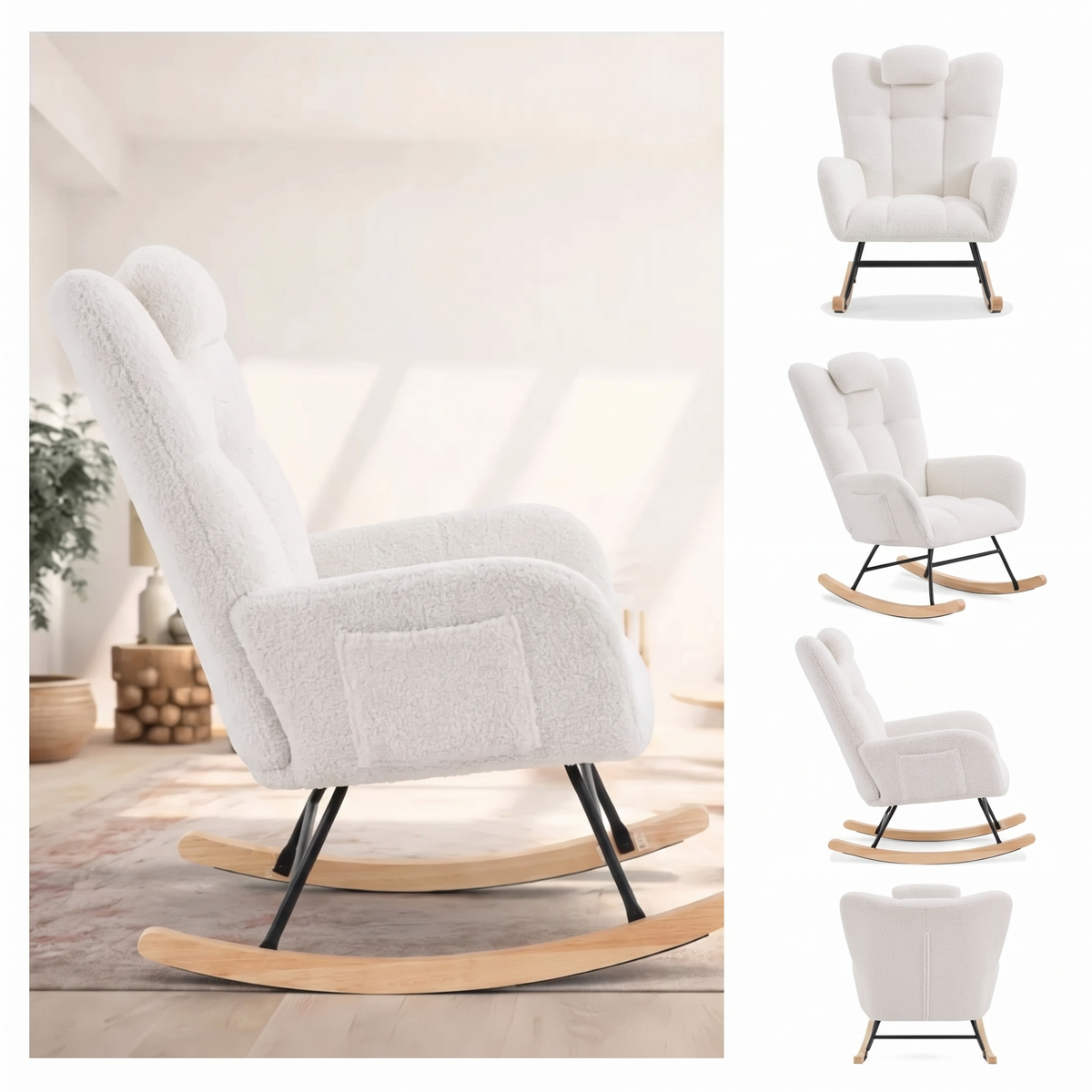 WINNIE | Nursing Rocking Chair