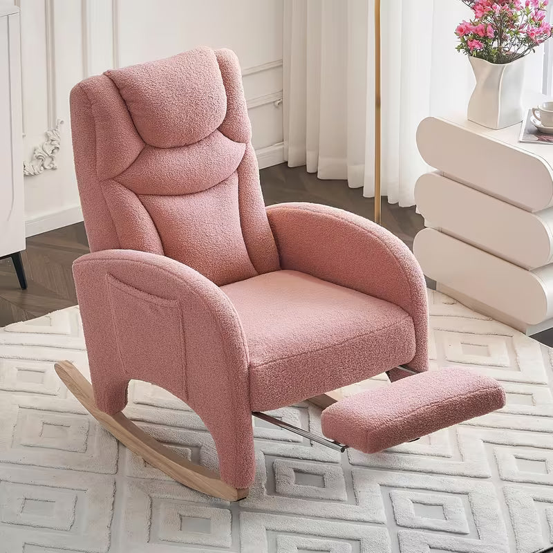 CELINE | Nursing Rocking Chair with Footrest