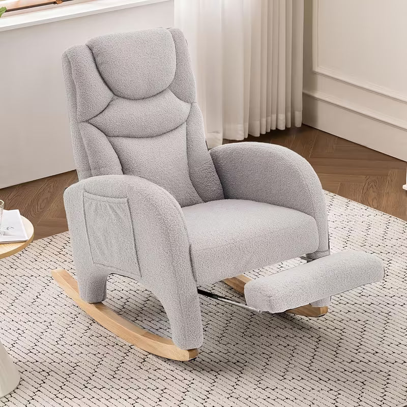 CELINE | Nursing Rocking Chair with Footrest