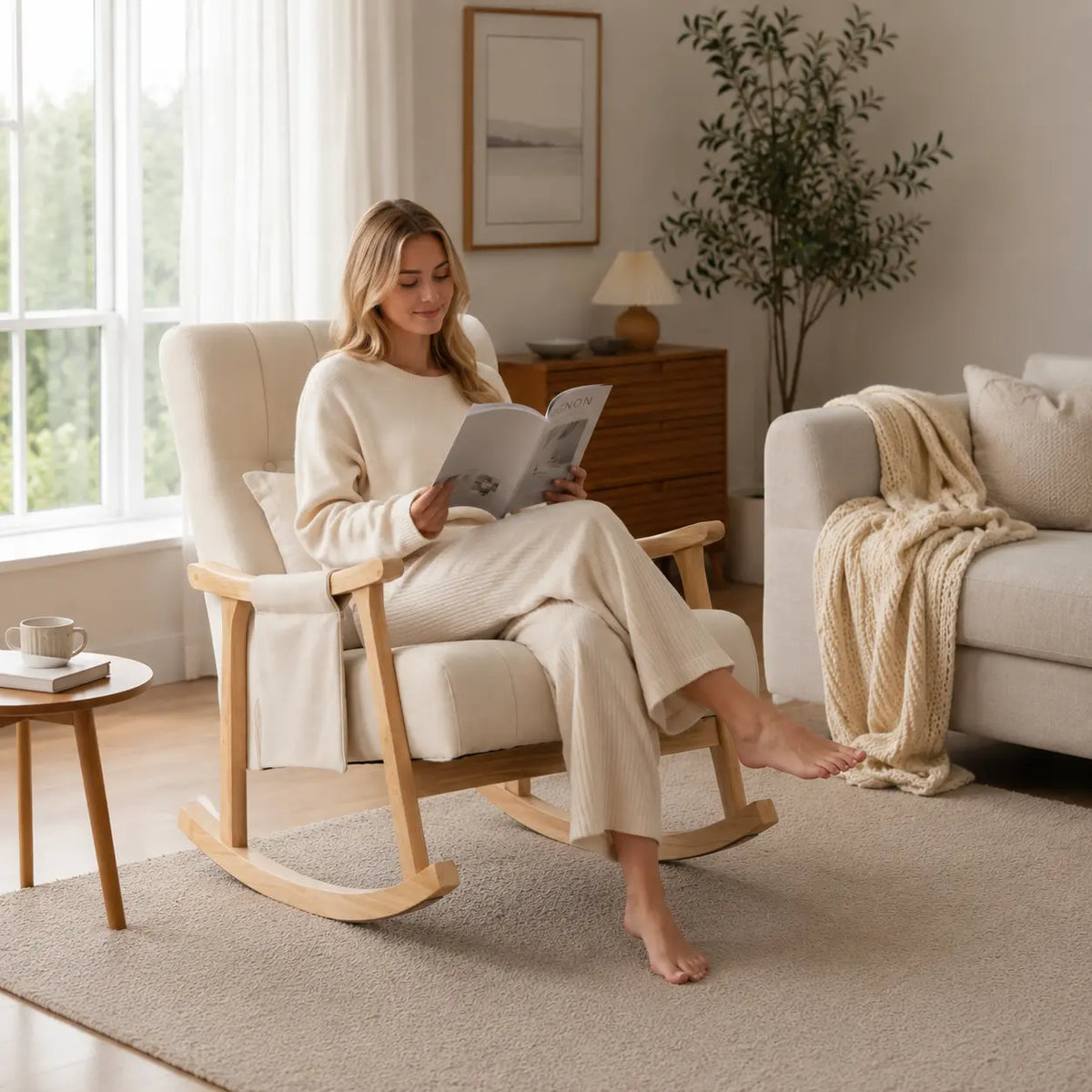 LUCILE | Nursing Rocking Chair