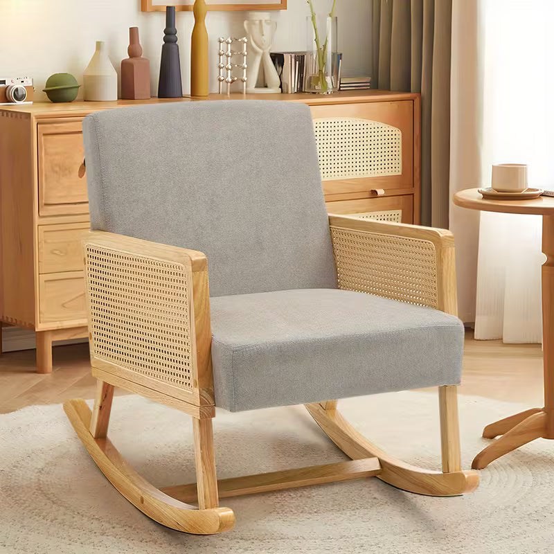 NORA | Rattan Rocking Chair