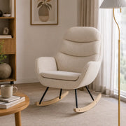 The EMMA Upholstered Rocking Chair