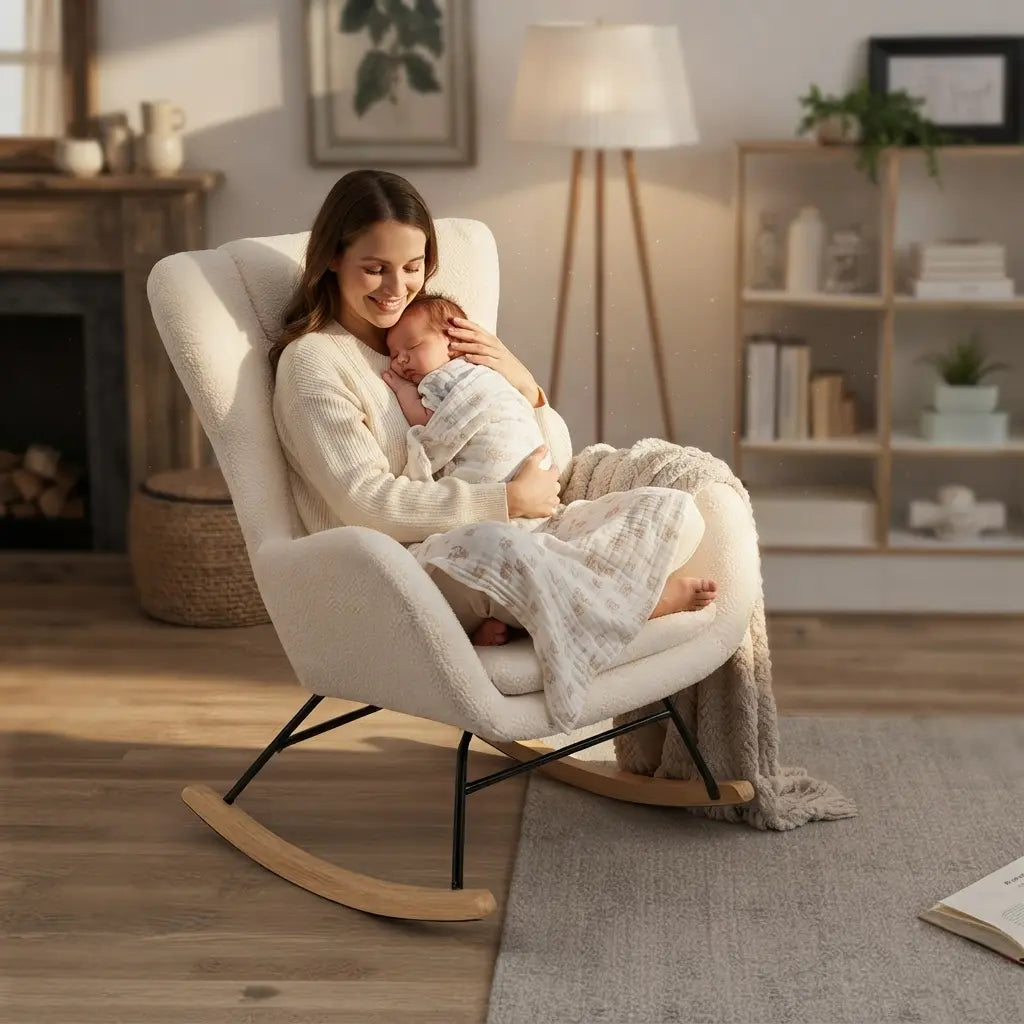 SOLENA | Nursing Rocking Chair