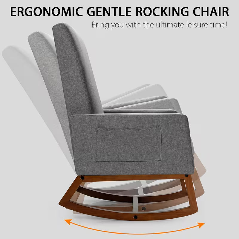 SIENNA | Wooden Rocking Chair