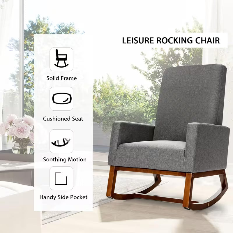 SIENNA | Wooden Rocking Chair